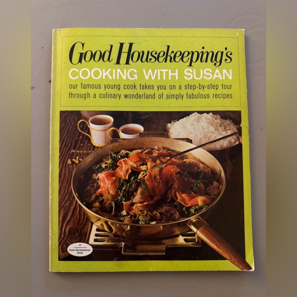 Vintage Good Housekeeping’s Cooking with Susan cookbook